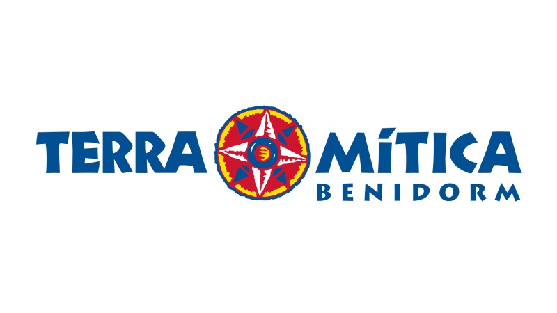 A logo of Terra Mitica, Spain