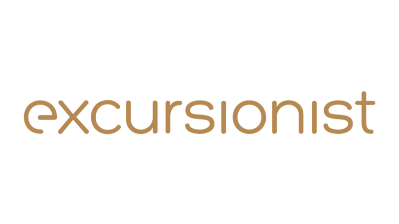 A logo of Excursionist, USA