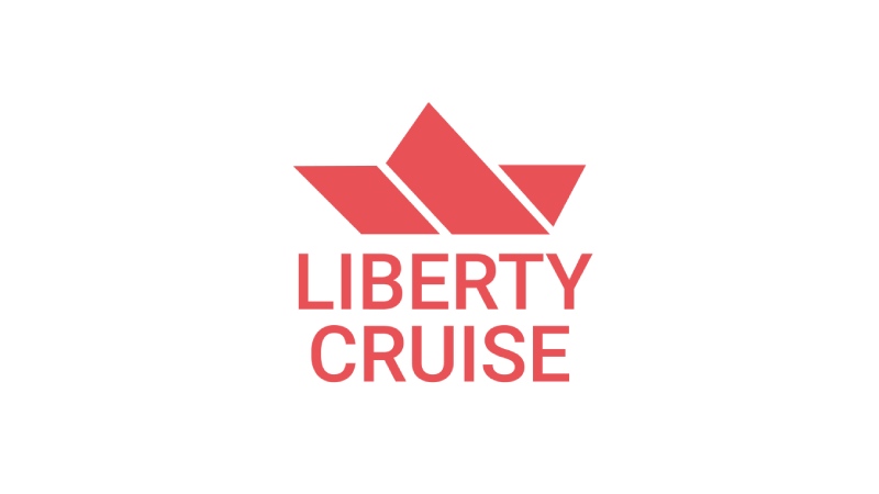 A logo of Liberty Cruise, USA